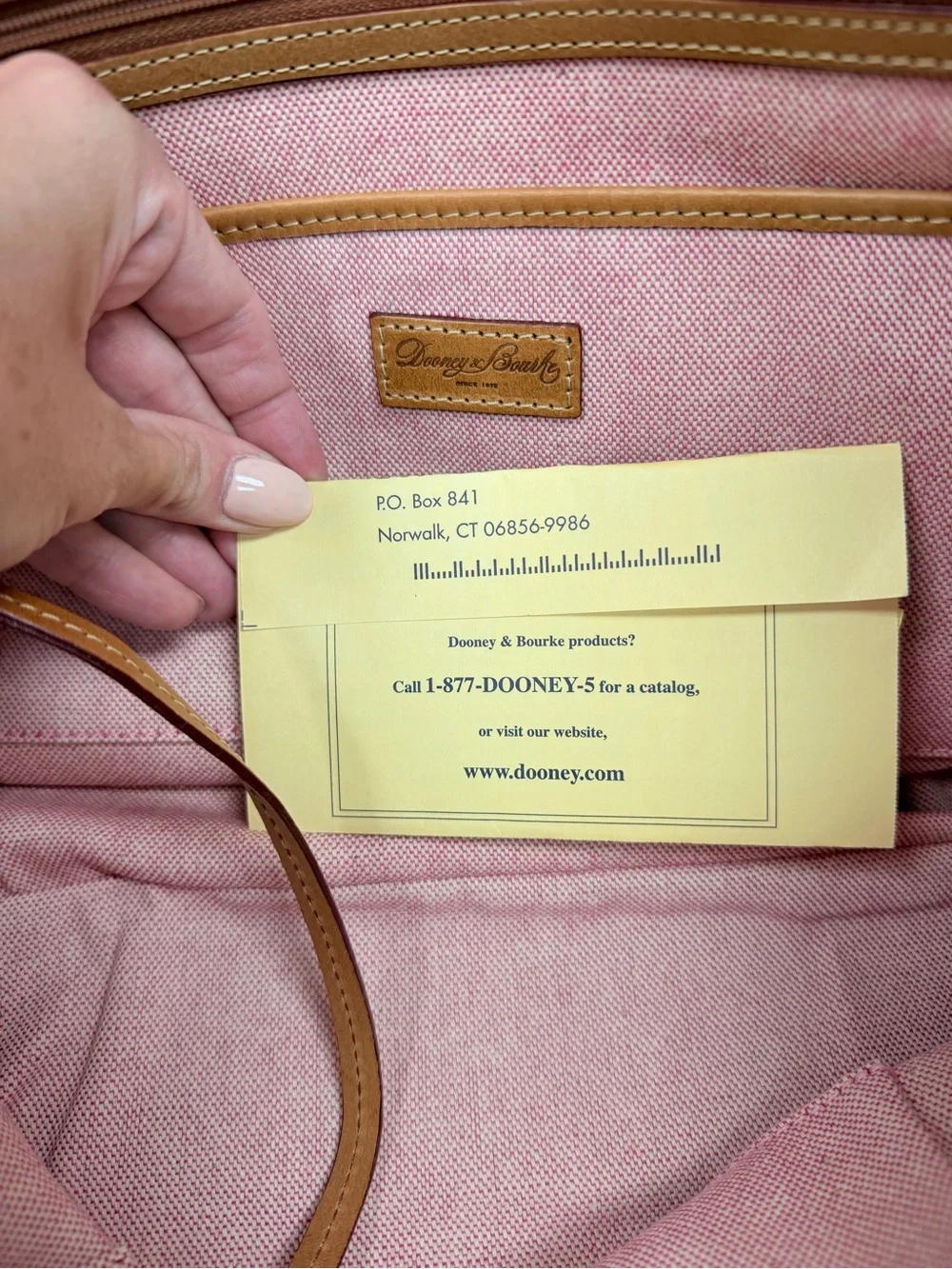 Dooney & Bourke Brown and Tan Signature Tote
